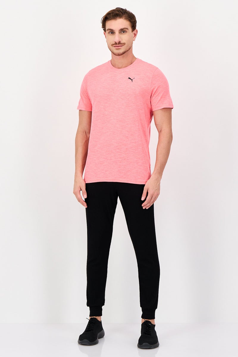 PUMA Men Sportswear Fit Short Sleeve Training T-Shirt, Bright Pink - Image 4